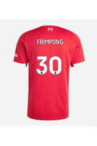 Liverpool Jeremie Frimpong #30 Fotballdrakt Hjemme Klær 2025-26 Korte ermer